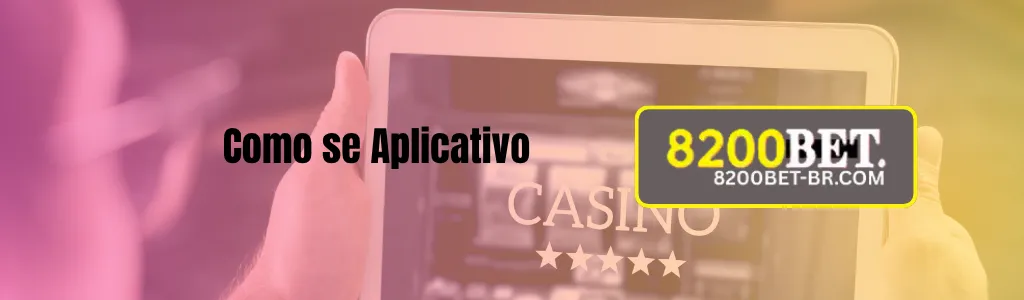 Interface do 8200BET app no celular